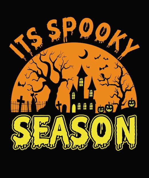 Vector de camiseta de Halloween