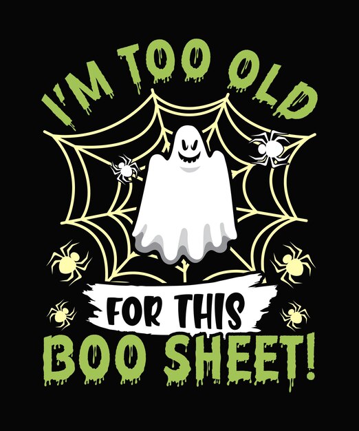 Vector de camiseta de Halloween