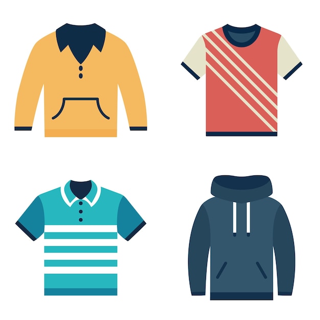 Vector de la camiseta