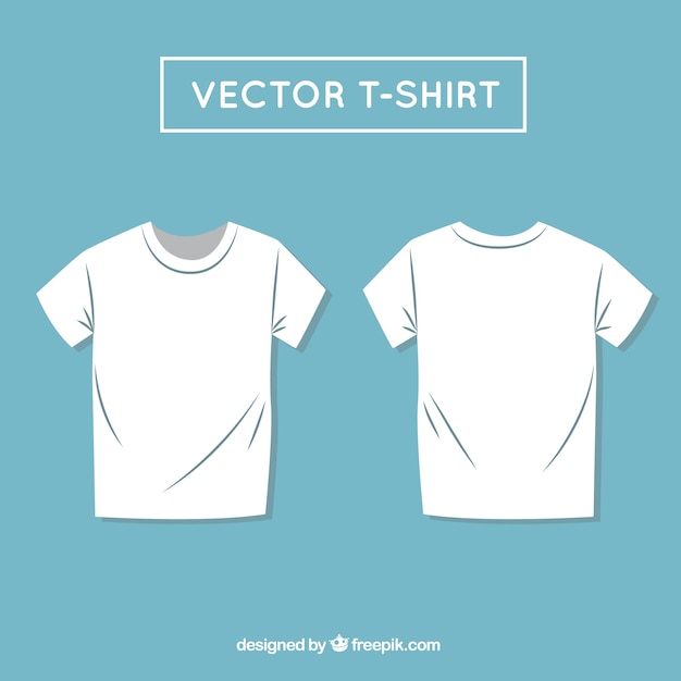Vector camiseta