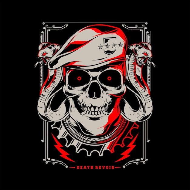 vector de capitán cobra