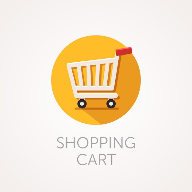 Vector carrito de compras Icon