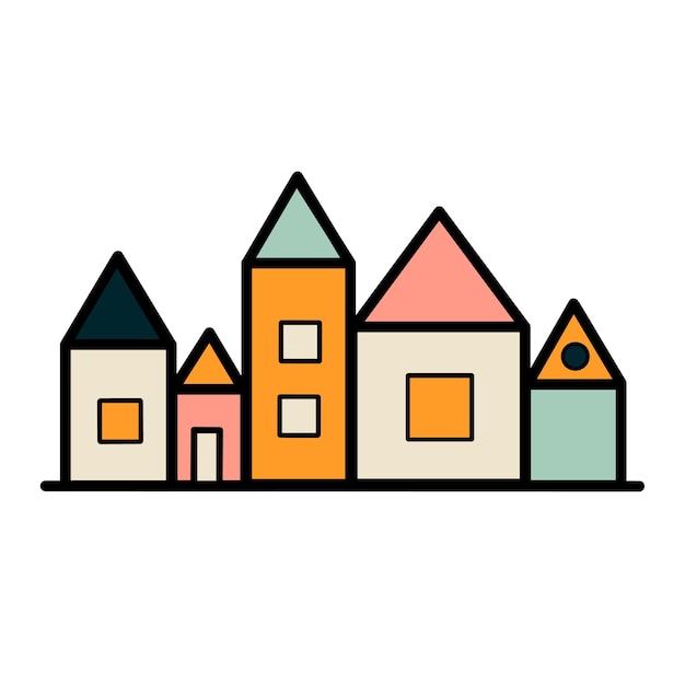 vector casa sencilla