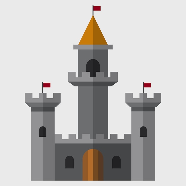 Vector de castillo