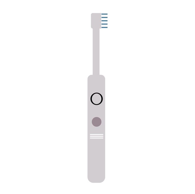 Vector de cepillo de dientes eléctrico