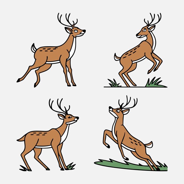 vector de ciervo