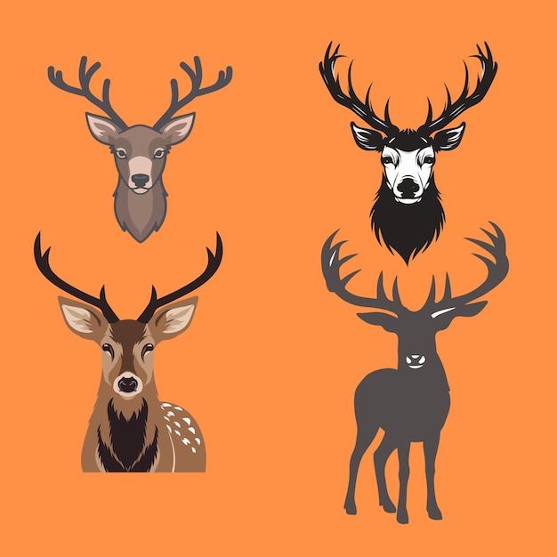 Vector de ciervo