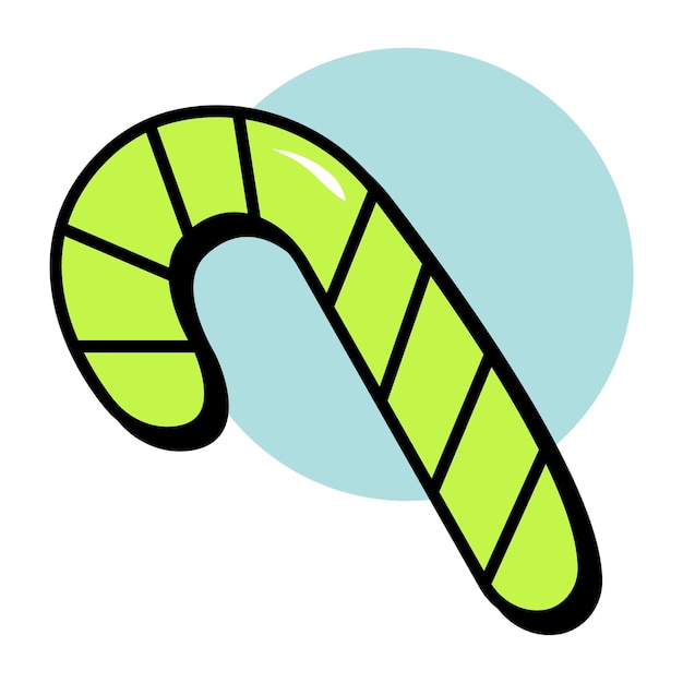 Vector Círculo de Navidad Color Contorno Icon Pack y Ilustración