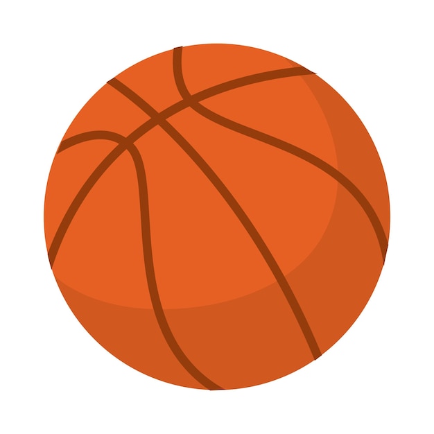 Vector clásico de la pelota de baloncesto