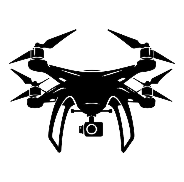 Vector vector de clipart de drones