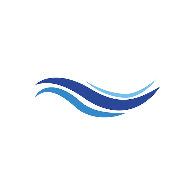 el vector de Clipart de la onda del mar azul