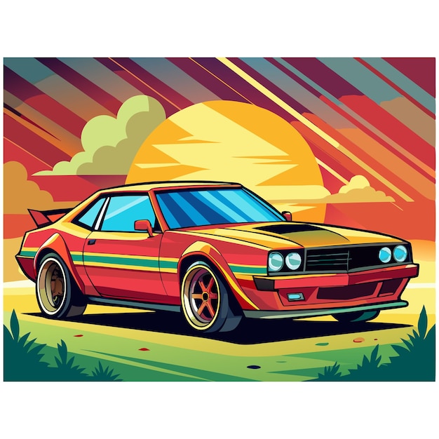 el vector del coche