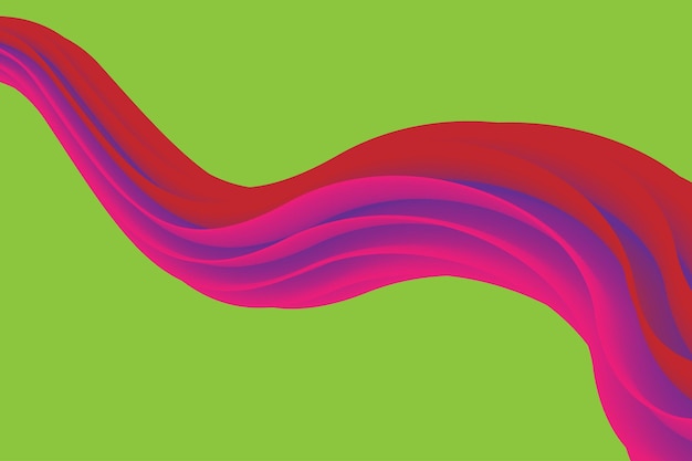 Vector de color fluido Resumen de fondo
