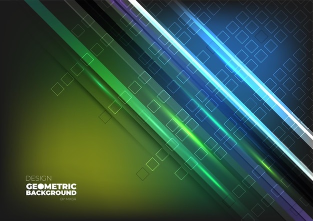 Vector de color de fondo tecnológico para web y diseño