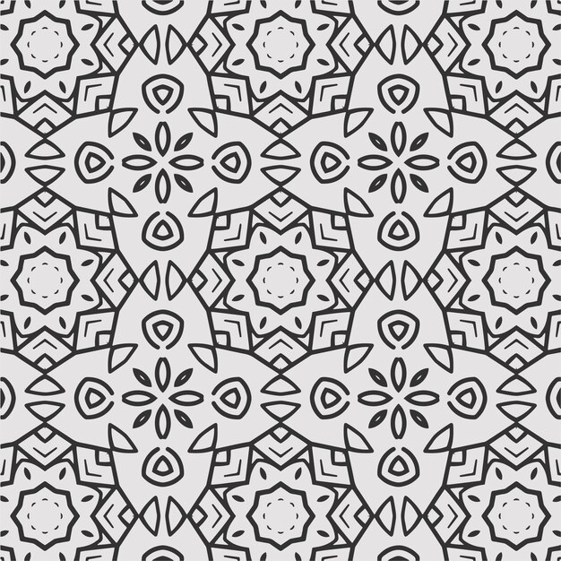 vector para colorear formas geométricas patrón de fondo