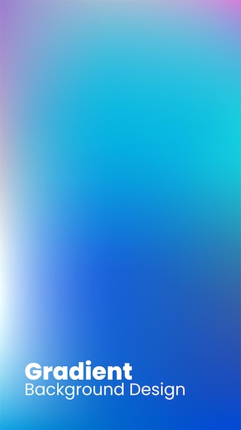 Vector colorido fondo degradado Premium