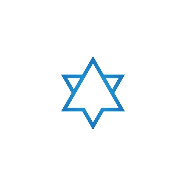 Vector colorido una plantilla de diseño de logotipo de estrella