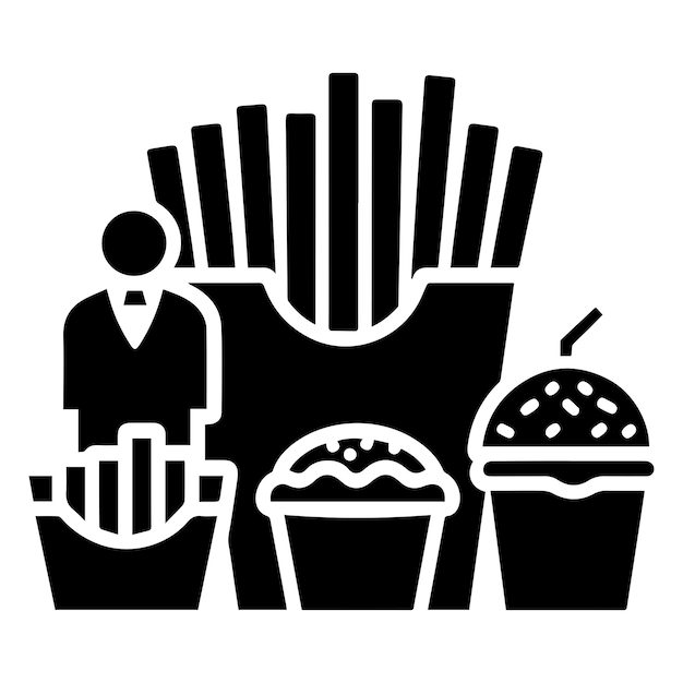Vector de comida rápida