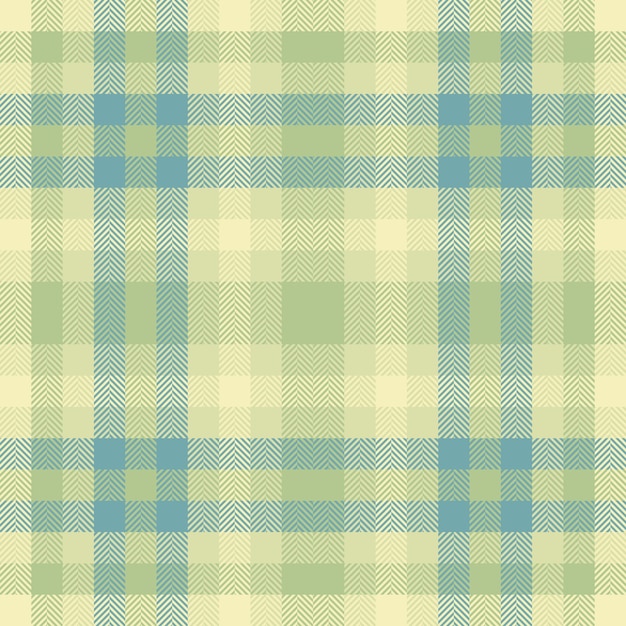 Vector de comprobación de fondo de tela de textura de tinte relajado Textil punk tartan a cuadros sin costuras en colores claros y pastel