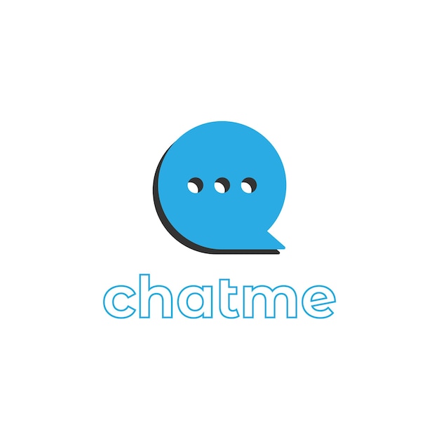 Vector de comunicación de aviso de chat de icono