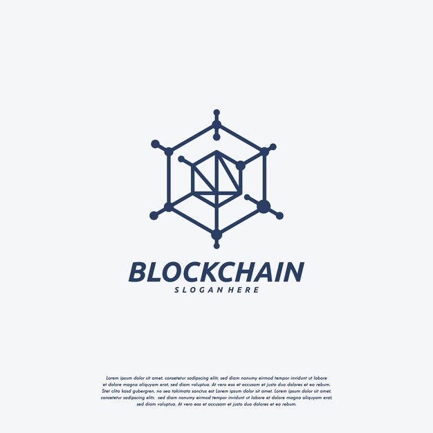 Vector de concepto de diseños de logotipo de tecnología de píxeles, símbolo de logotipo de red de Internet, logotipo de cable digital