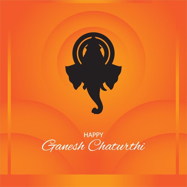 Vector de concepto de Ganesh Chaturthi