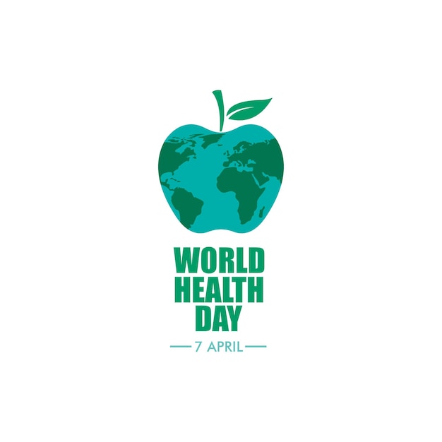 Vector de concepto de ilustración del día mundial de la salud