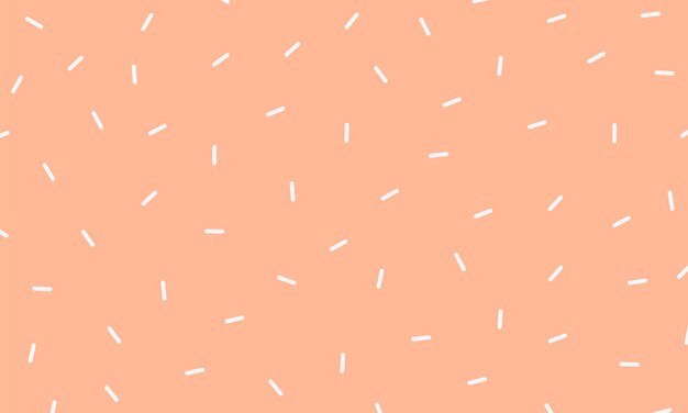 Vector de confeti rosado con un patrón de salpicaduras de fondo