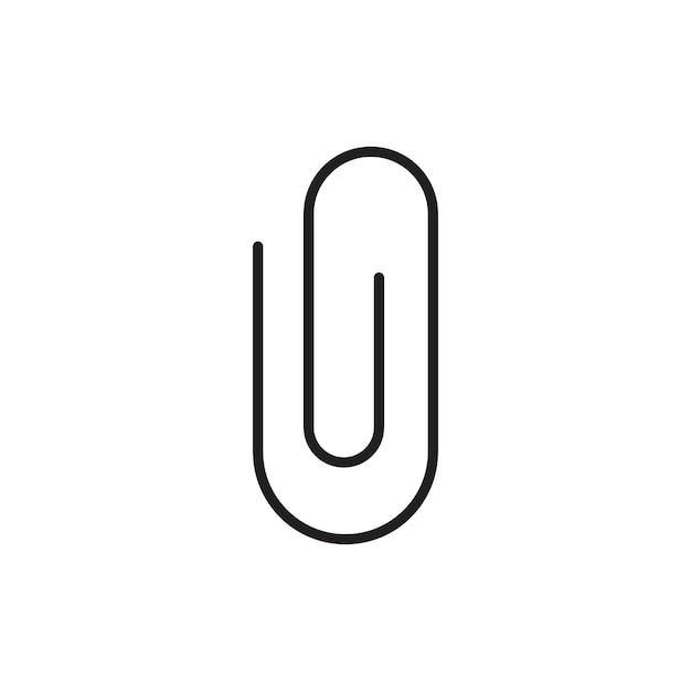 Vector de conjunto de iconos de clips de papel