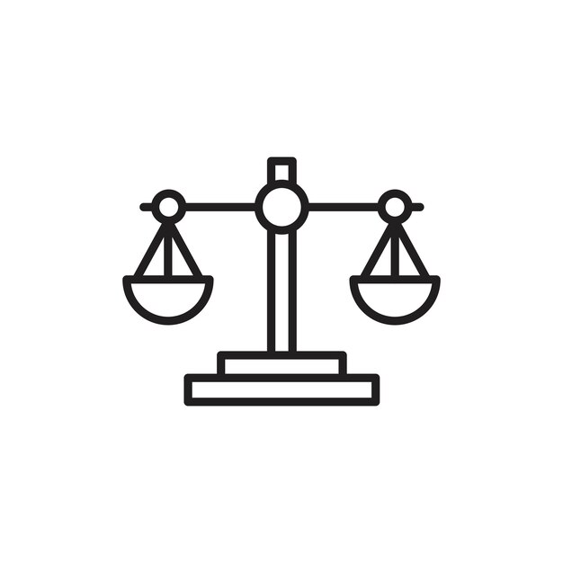 Vector de conjunto de iconos de escala del logotipo