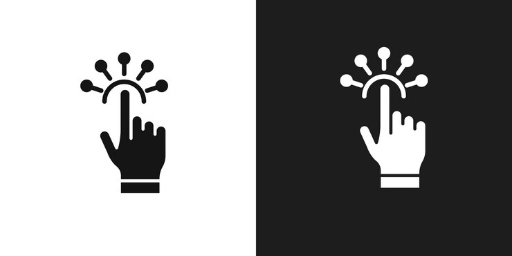 Vector vector de conjunto de iconos interactivos