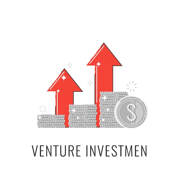 Vector conjunto de iconos lineales relacionados con la inversión empresarial, el servicio comercial, la estrategia de inversión y la gestión financiera. Web. Ilustración vectorial