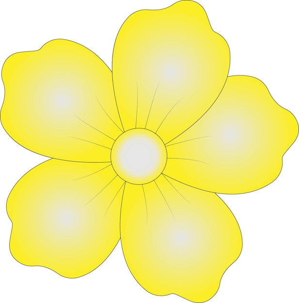 Vector de conjunto de ilustraciones de flores coloridas