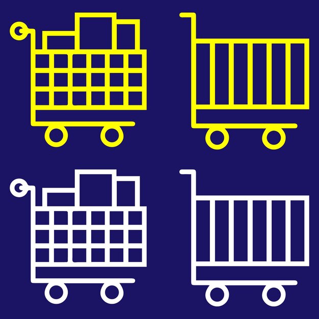 Vector de conjuntos de iconos editables para oficinas y negocios
