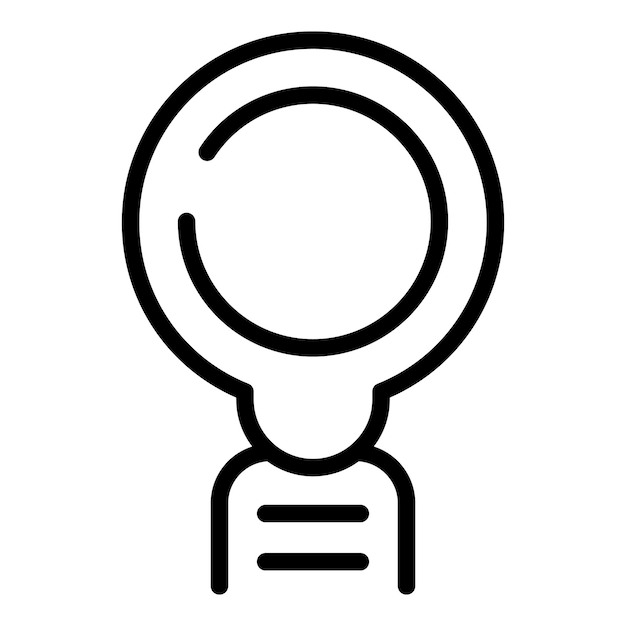 Vector de contorno de icono de flash de la empresa Tiempo de trabajo Compañía de equipo