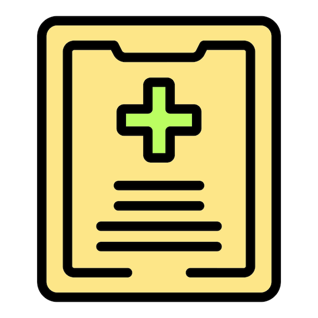 Vector de contorno de icono de usuario digital Formulario de cuenta El color de la página web es plano