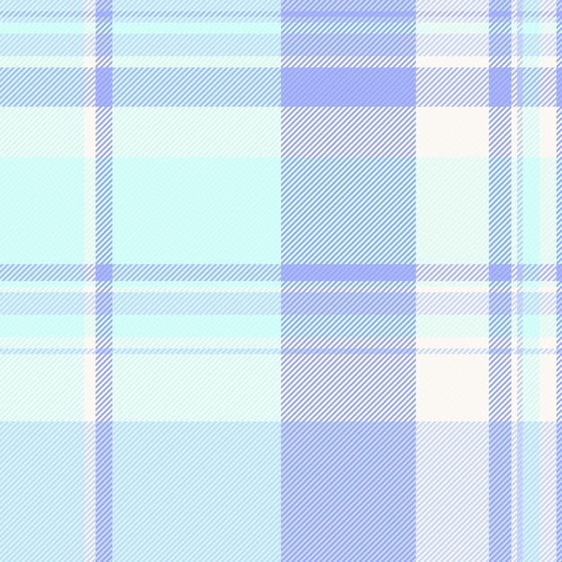 Vector de control textil de tartan de patrón sin costuras con un pliegue de fondo de tela de textura