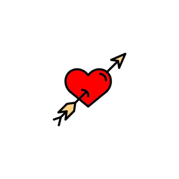 vector de corazon