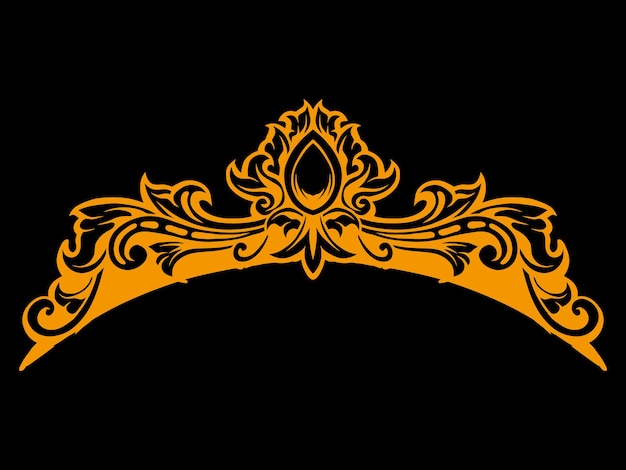 vector corona rey diseño