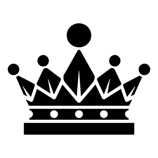 Vector de la corona