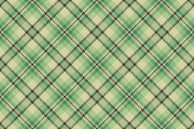 Vector sin costuras de fondo de tartan de patrón textil con un tejido de control de textura a cuadros