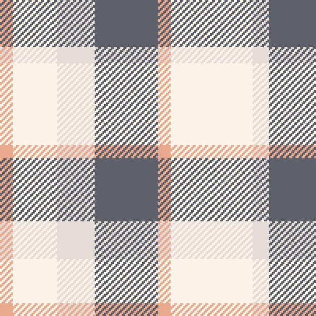 Vector sin costuras de textil de comprobación con un fondo de patrón de tartan de tela