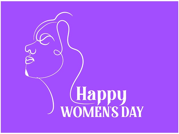 vector creativo feliz día de la mujer fondo del evento