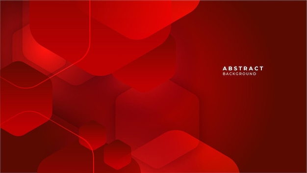 Vector creativo de fondo rojo clásico