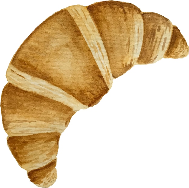 vector de croissant