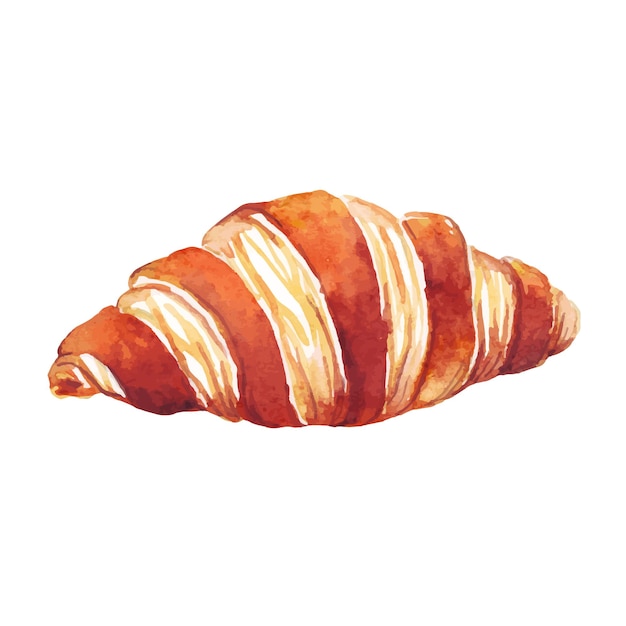 Vector vector de croissant