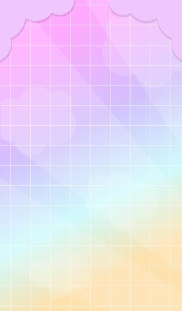 Vector de cuadrícula de fondo muy bonito