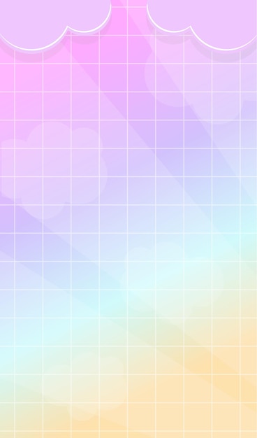 Vector de cuadrícula de patrón de fondo muy bonito
