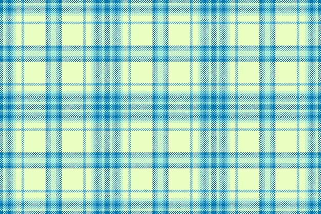 Vector de cuadros de textura de patrón textil de cuadros con un fondo de tela tartán sin costuras