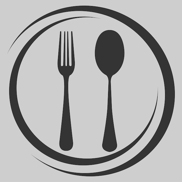 Vector de cubiertos